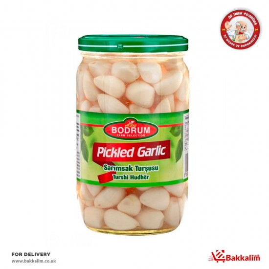 Bodrum 700 Gr Garlic With Vinegar - TURKISH ONLINE MARKET UK - £4.19