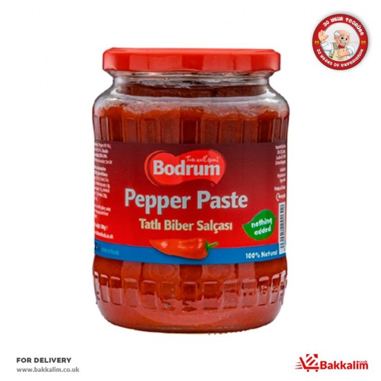 Bodrum 700 Gr Pepper Paste - TURKISH ONLINE MARKET UK - £5.29