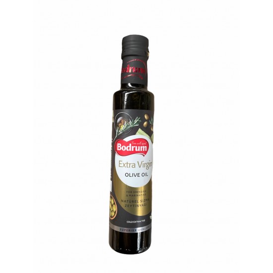 Bodrum Organic Extra Virgin Olive Oil 250 Ml - TURKISH ONLINE MARKET UK - £2.99