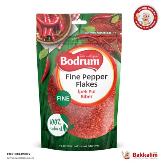 Bodrum Fine Pepper Flakes 250 G - TURKISH ONLINE MARKET UK - £5.19