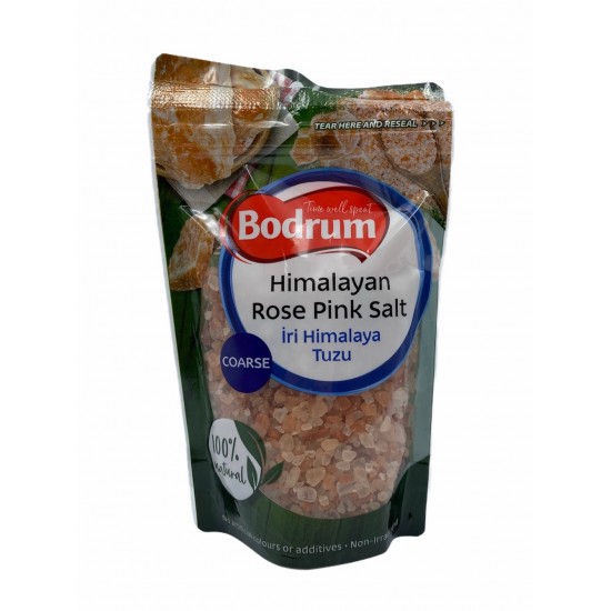 Bodrum Himalayan Rose Pink Salt Coarse 250g - TURKISH ONLINE MARKET UK - £0.99