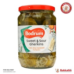 Bodrum Sweet And Sour Gherkins 680 G