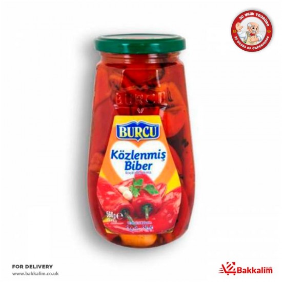 Burcu 560 Gr Roasted Red Pepper - TURKISH ONLINE MARKET UK - £3.19