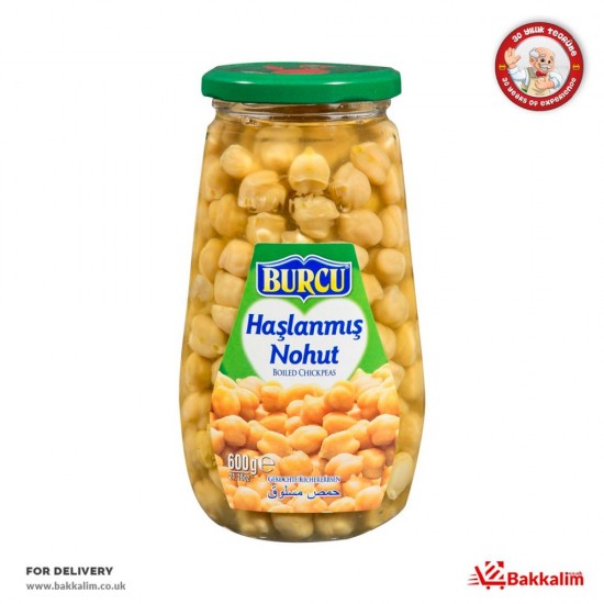 Burcu 600 Gr Boiled Chickpeas - TURKISH ONLINE MARKET UK - £2.69