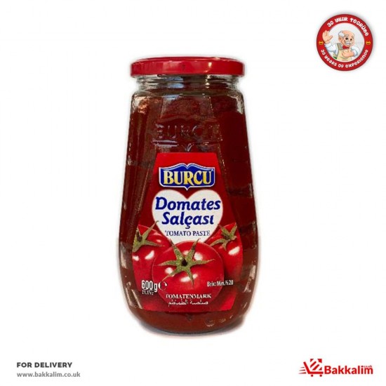 Burcu 600 Gr Tomato Paste - TURKISH ONLINE MARKET UK - £3.79