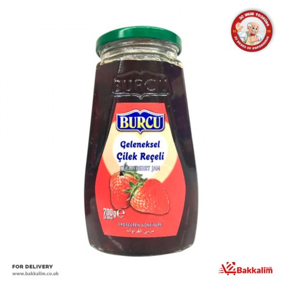 Burcu 700 Gr Strawberry Jam - TURKISH ONLINE MARKET UK - £3.99