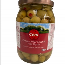 Cem Stuffed Green Olives 1500 G