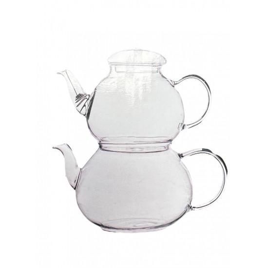 Ciftciler Glass Teapot Set - TURKISH ONLINE MARKET UK - £24.99