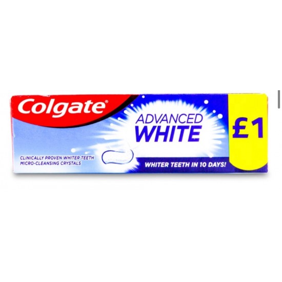 Colgate Advanced White Toothpaste 50ml - TURKISH ONLINE MARKET UK - £1.00