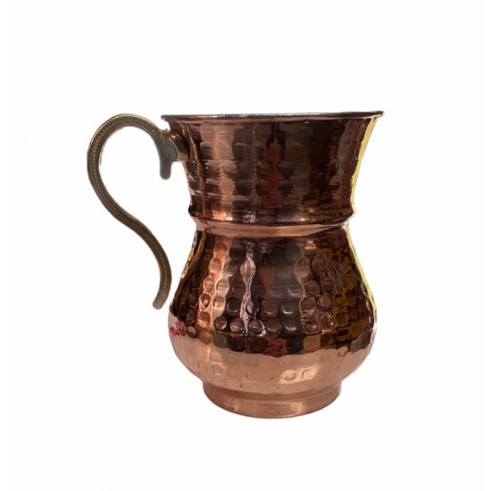 Copper Cup With Handle 1x - TURKISH ONLINE MARKET UK - £2.79