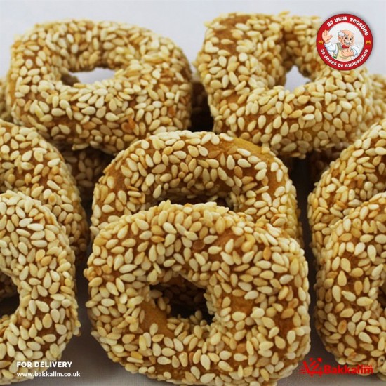 Daily Fresh 500 Gr Salted Sesame Cookie - TURKISH ONLINE MARKET UK - £9.99