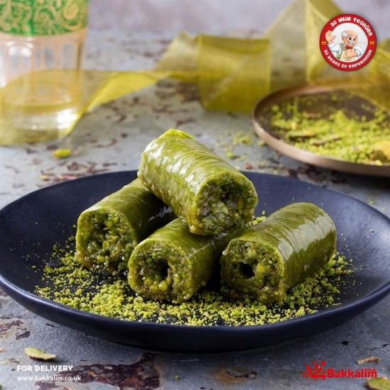 Taze 500 Gr Antep Fıstık Sarma Tatlı - TURKISH ONLINE MARKET UK - £23.99