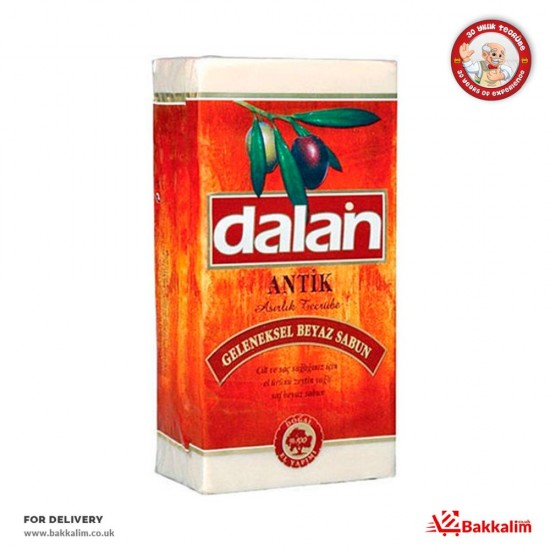 Dalan  900 Gr Antique Traditional Natural White Soap - TURKISH ONLINE MARKET UK - £3.69