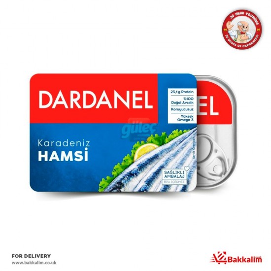 Dardanel 110 Gr Karadeniz Hamsi - TURKISH ONLINE MARKET UK - £2.49