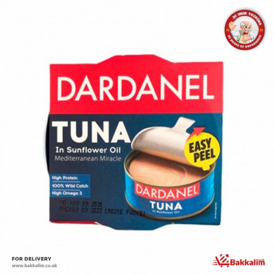 Dardanel 140 G Tuna In Sunflower Oil - TURKISH ONLINE MARKET UK - £2.49