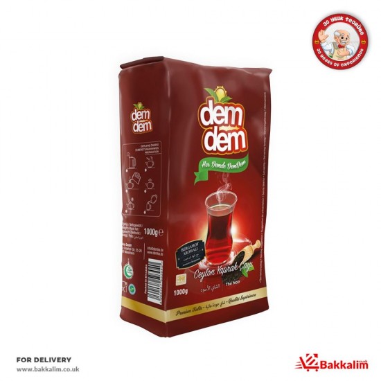 Demdem 1000 Gr Black Tea With Bergamotte - TURKISH ONLINE MARKET UK - £15.39