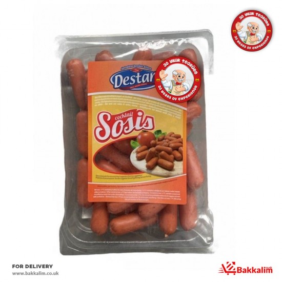 Destan 300 Gr Beef Cocktail Sausages - TURKISH ONLINE MARKET UK - £2.99