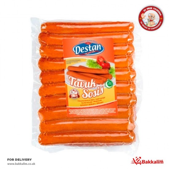 Destan 500 Gr Tavuk Sosis - TURKISH ONLINE MARKET UK - £3.39