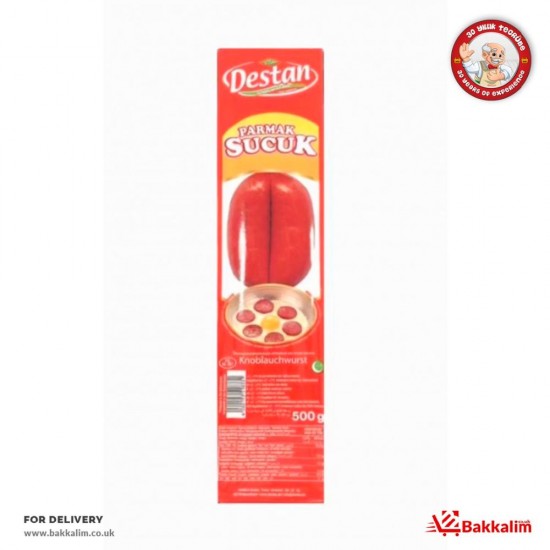 Destan 500 Gr Turkish Finger Sucuk - TURKISH ONLINE MARKET UK - £5.69