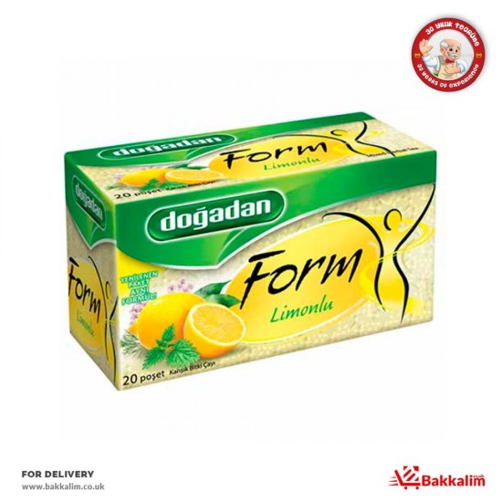 Doğadan 20 Poşet Form Limonlu Çay - TURKISH ONLINE MARKET UK - £1.19