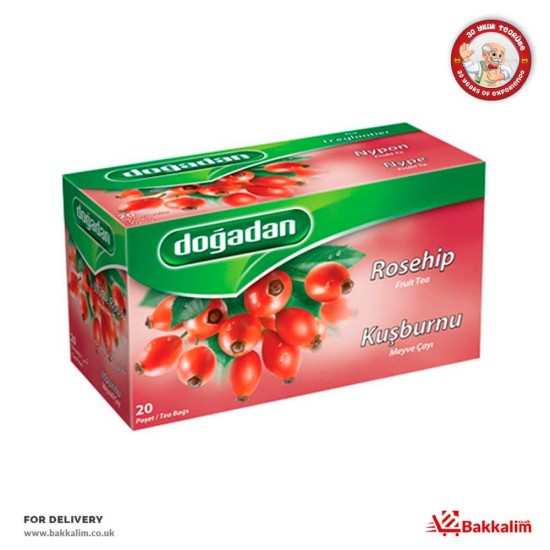 Dogadan 20 Bags Rosehip Tea - TURKISH ONLINE MARKET UK - £2.19