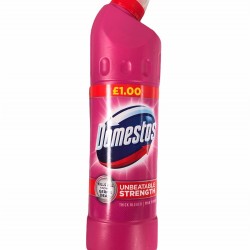 Domestos Unbeatable Strength Thick Bleach Pink Power 750ml