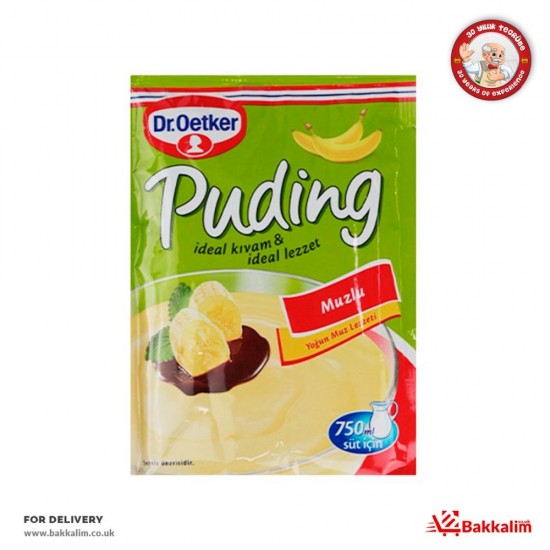 Dr Oetker 102 Gr Banana Pudding - TURKISH ONLINE MARKET UK - £1.29
