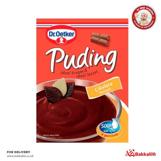 Dr Oetker 102 Gr Chocolate Pieces Pudding - TURKISH ONLINE MARKET UK - £1.29