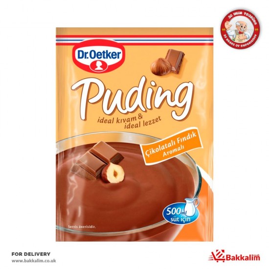 Dr Oetker 102 Gr Çikolatalı Fındıklı Puding - TURKISH ONLINE MARKET UK - £1.29