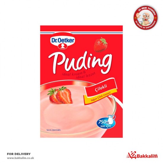 Dr Oetker 120 Gr Çilekli Puding - TURKISH ONLINE MARKET UK - £1.29