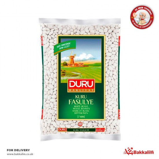 Duru White Beans 1000 G - TURKISH ONLINE MARKET UK - £4.99