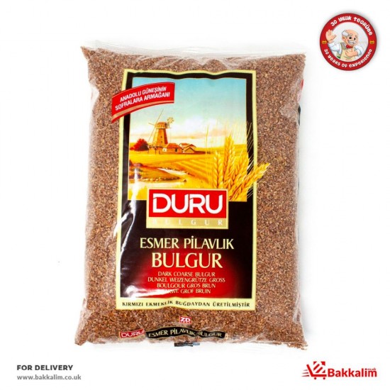 Duru 1000 Gr Brown Bulgur With Rice - TURKISH ONLINE MARKET UK - £2.69