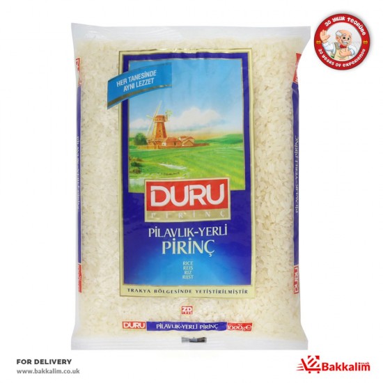 Duru 1000 Gr  Coarse Rice - TURKISH ONLINE MARKET UK - £4.99