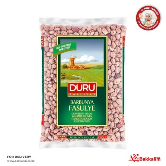 Duru 1000 Gr Cranberry Beans - TURKISH ONLINE MARKET UK - £7.49