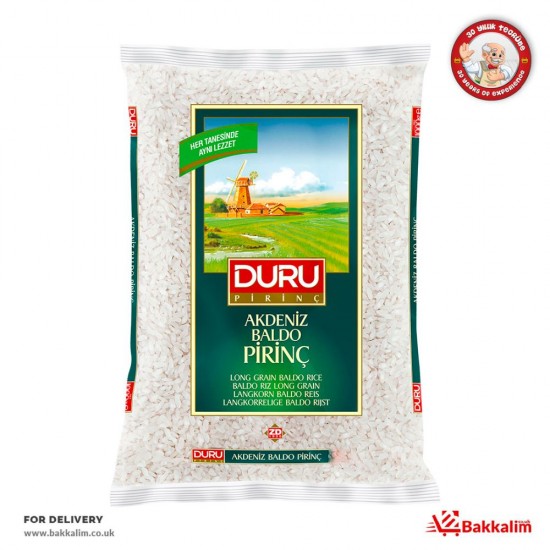 Duru  1000 Gr Long Grain Baldo Rice - TURKISH ONLINE MARKET UK - £4.99