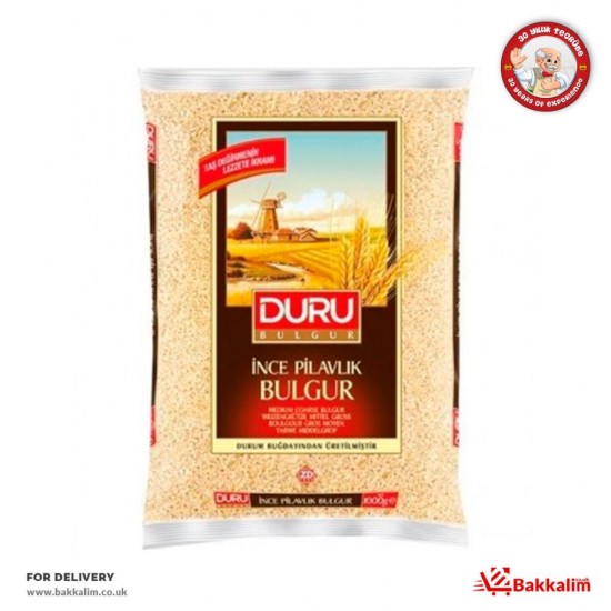 Duru 1000 Gr Midyat Bulgur (ince Pilavlık) - TURKISH ONLINE MARKET UK - £2.99