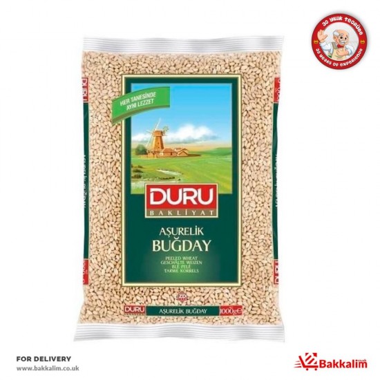 Duru 1000 Gr Peeled Wheat For Ashurah - TURKISH ONLINE MARKET UK - £2.49