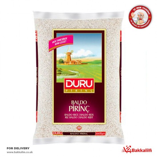 Duru  5000 Gr Baldo Yerli Pirinç - TURKISH ONLINE MARKET UK - £24.99