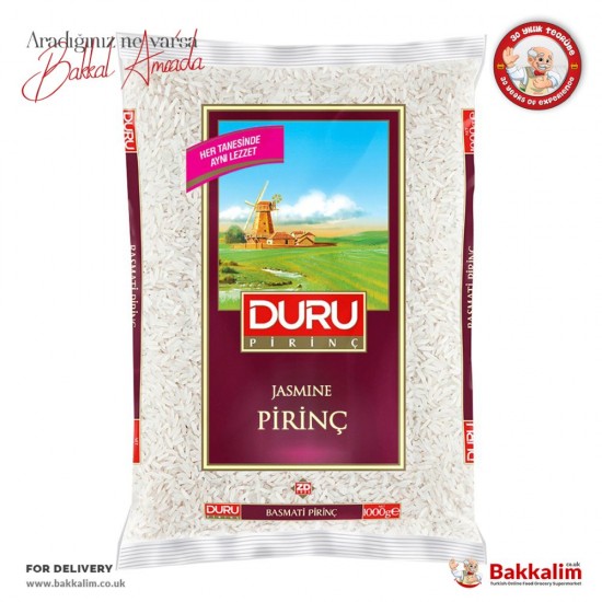 Duru Jasmine Pirinç 1000 Gr - TURKISH ONLINE MARKET UK - £6.19