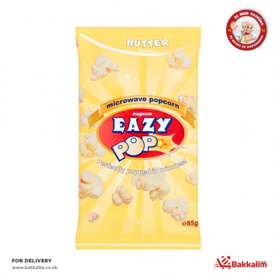 Eazy 85 Gr Microwave Popcorn With Butter - TURKISH ONLINE MARKET UK - £0.49