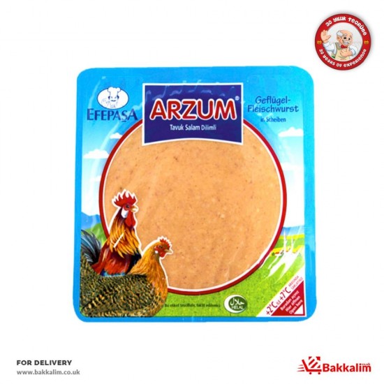 Efepasa Arzum 200 G Sliced Chicken Salami - TURKISH ONLINE MARKET UK - £2.99