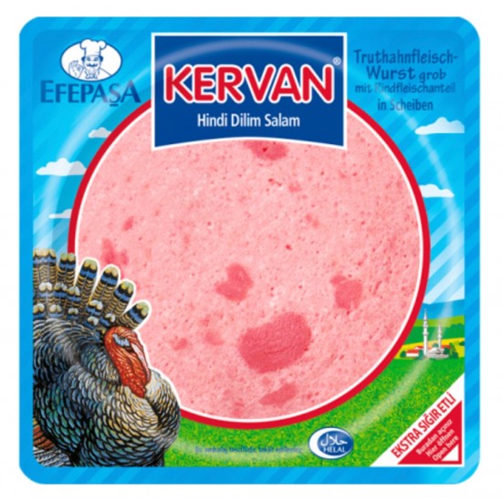 Efepasa Kervan Sliced Turkey Salami 200 G - TURKISH ONLINE MARKET UK - £2.79
