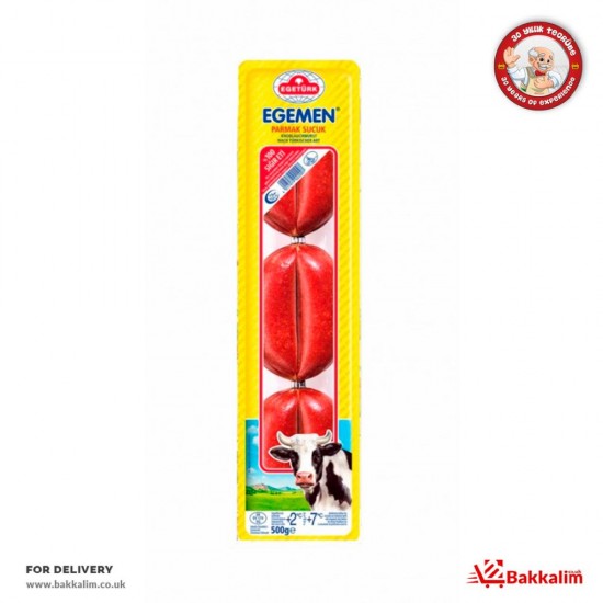 Egeturk 500 Gr Egemen Parmak Sucuk Acılı - TURKISH ONLINE MARKET UK - £7.59