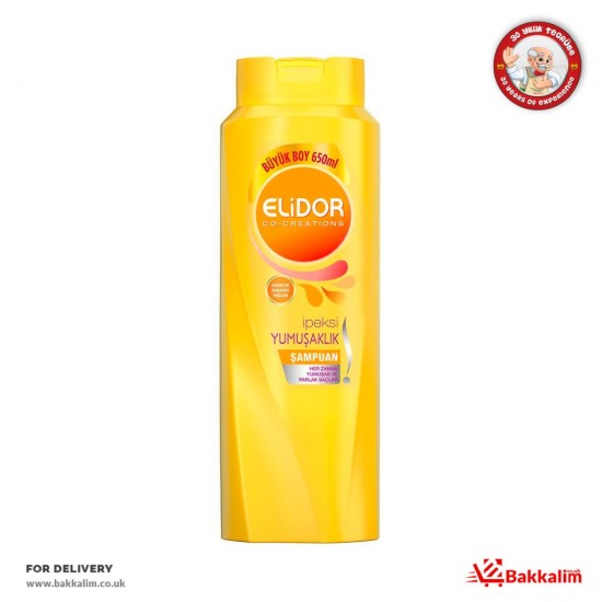 Elidor 650 Ml İpeksi Yumuşaklık şampuan - TURKISH ONLINE MARKET UK - £4.99