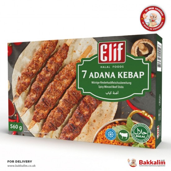 Elif 560 G Spicy Minced Beef Sticks Frozen - TURKISH ONLINE MARKET UK - £8.29