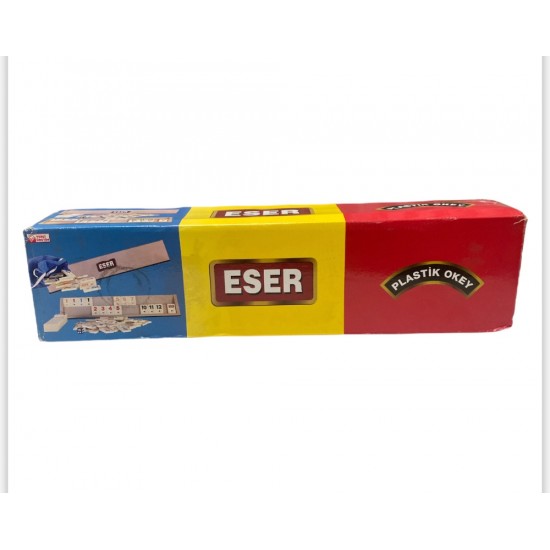 Eser Plastic Okey Game - TURKISH ONLINE MARKET UK - £18.99