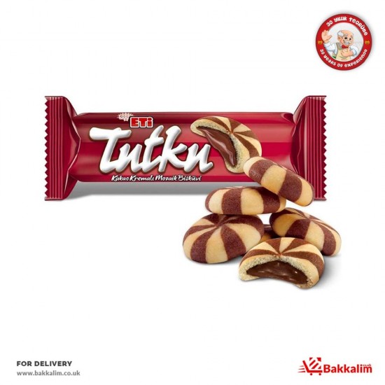 Eti 90 Gr Tutku Kakao Kremalı Mozaik Bisküvi - TURKISH ONLINE MARKET UK - £1.19