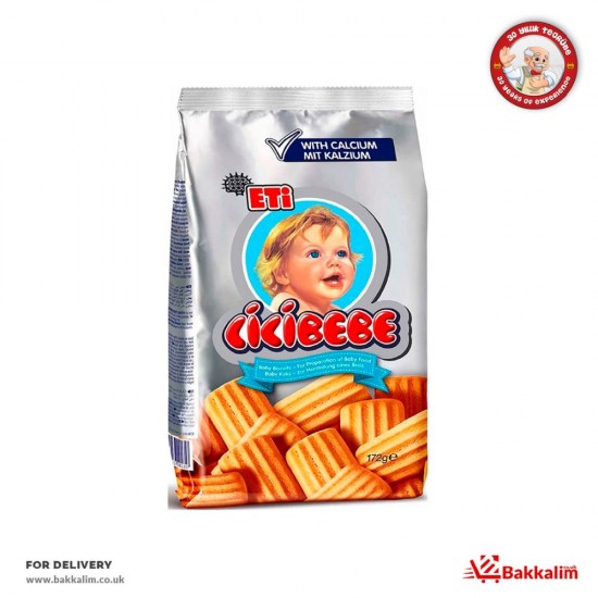 Eti 172 Gr Cicibebe Kalsiyumlu Bebek Bisküvisi - TURKISH ONLINE MARKET UK - £2.09