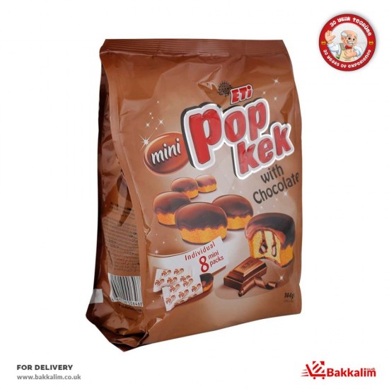 Eti 144 Gr 8 Adet Çikolatalı Pop Kek Mini - TURKISH ONLINE MARKET UK - £1.79