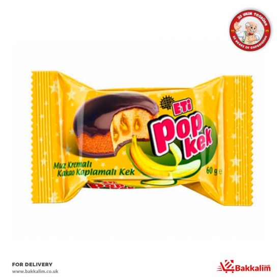 Eti 45 Gr Pop Cake With Banana - TURKISH ONLINE MARKET UK - £0.59